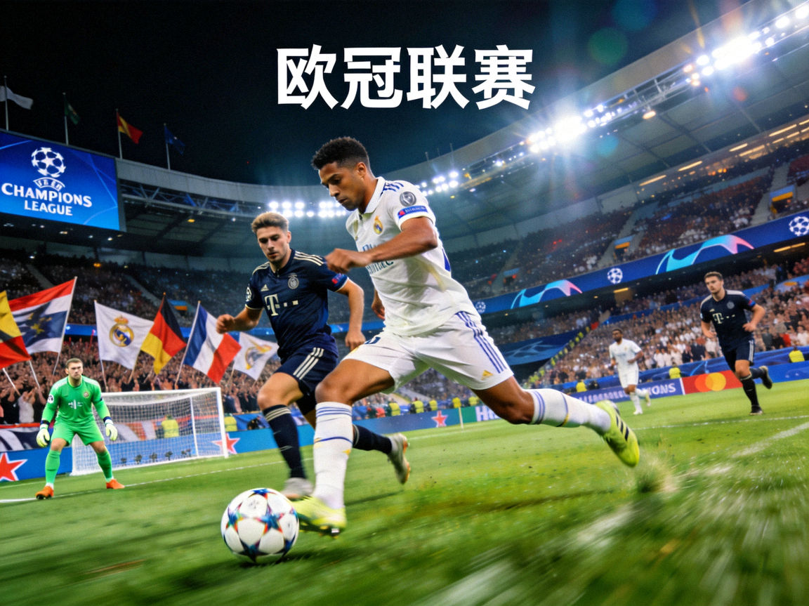 欧冠联赛激战画面